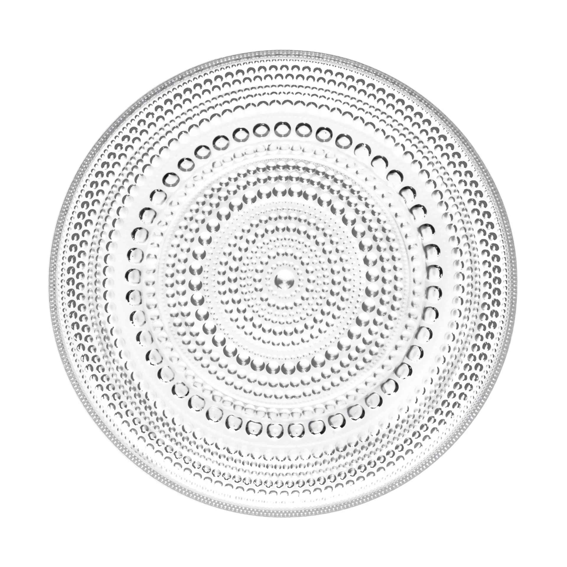 Kastehelmi assiett Ø17 cm, klar Iittala