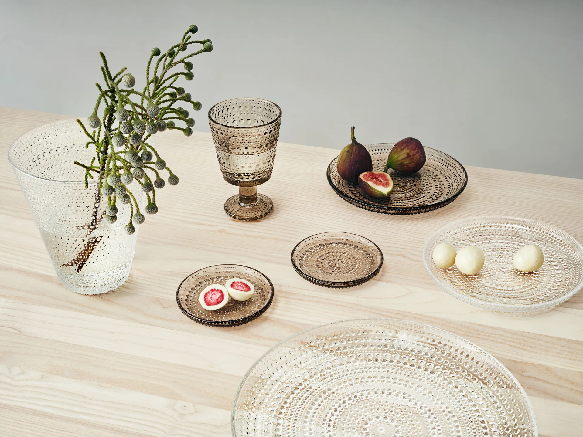 Kastehelmi assiett Ø17 cm, klar Iittala