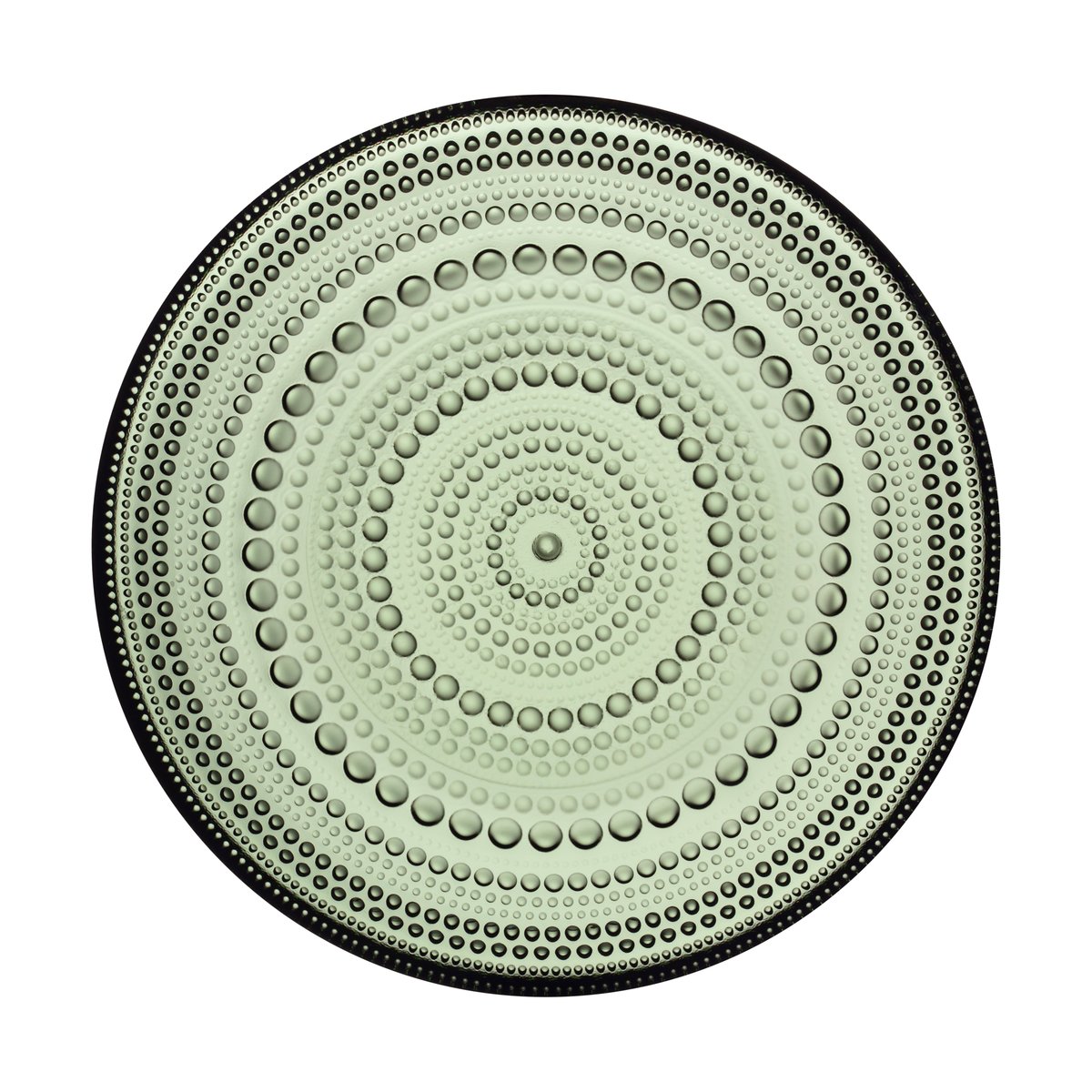 Iittala Kastehelmi assiett 17 cm Tallgrön | Skandinavisk Design | Assietter | Grön