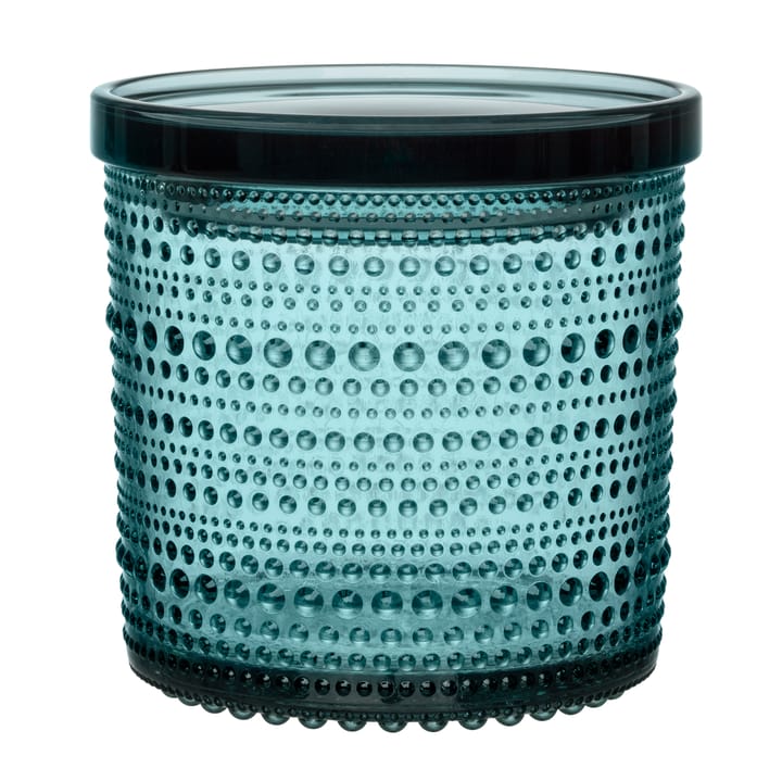 Kastehelmi burk stor - havsblå - Iittala