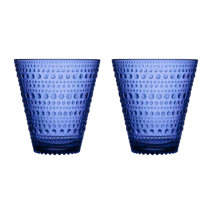 Kastehelmi glas 30 cl 2-pack - Ultramarinblå - Iittala