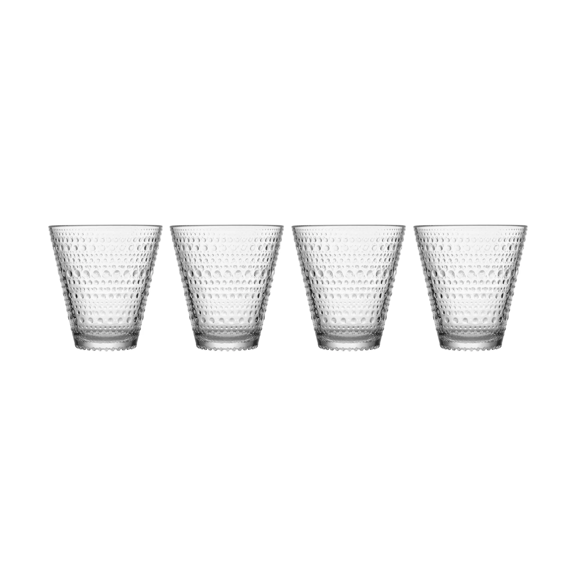 Kastehelmi glas 30 cl 4-pack, Klar Iittala