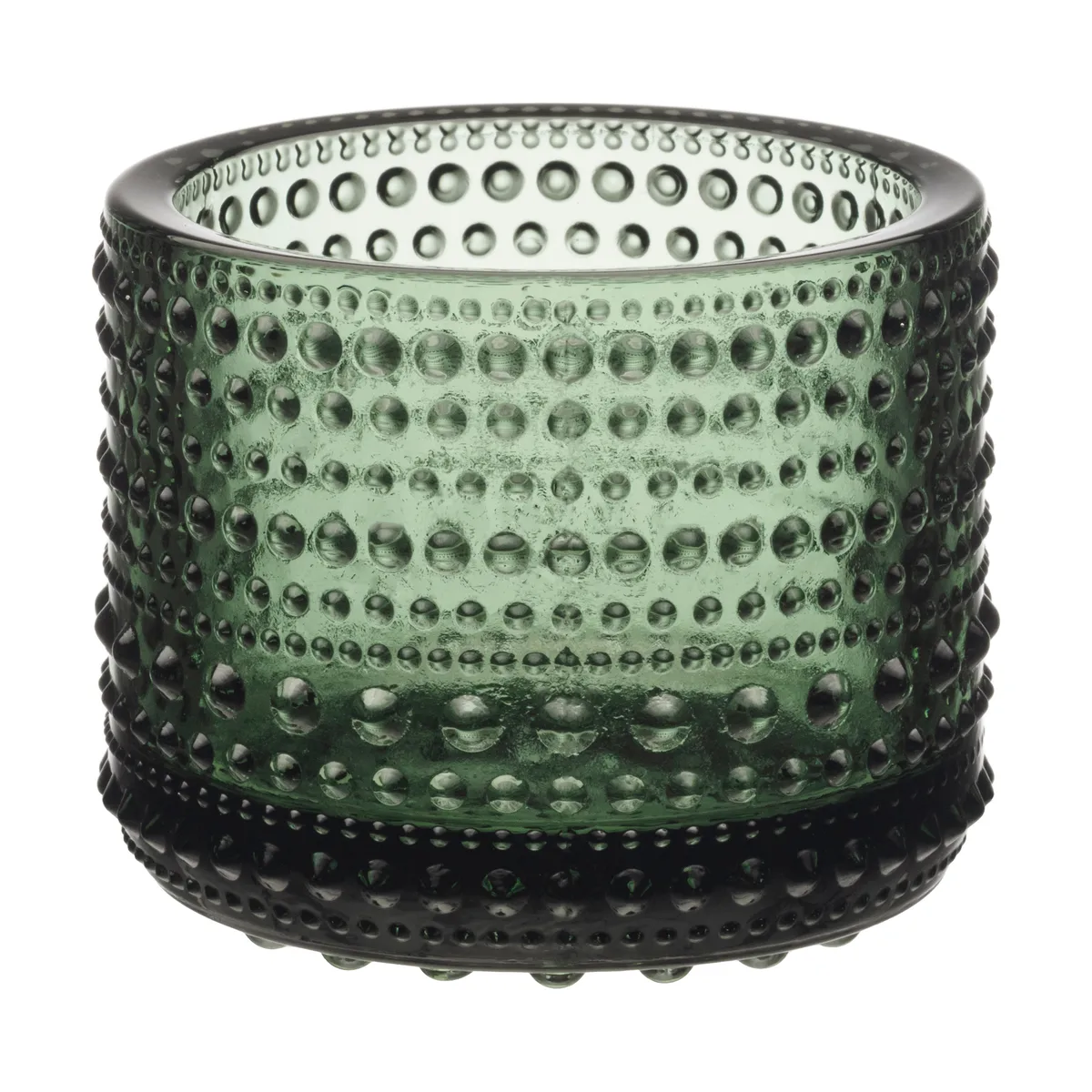 Iittala Kastehelmi ljuslykta 64 mm Tallgrön