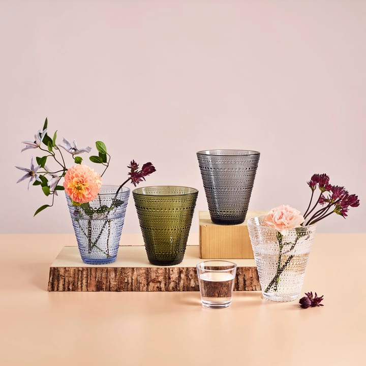 Kastehelmi vas, mossgrön Iittala