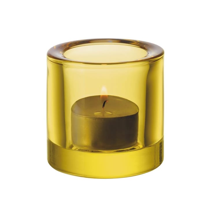 Kivi ljuslykta - citrongul - Iittala