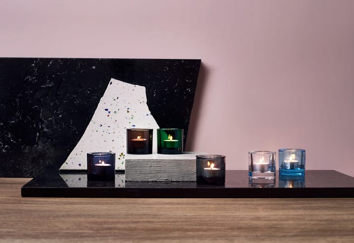 Kivi ljuslykta - Grå - Iittala