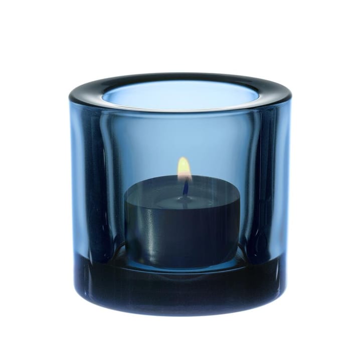 Kivi ljuslykta - turkos - Iittala
