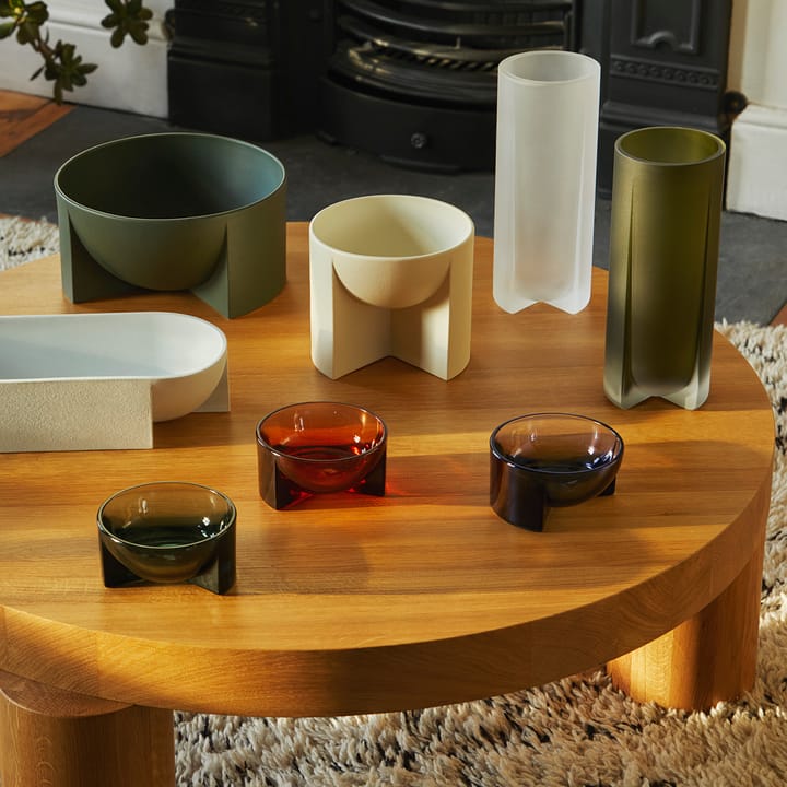 Kuru vas 25,5 cm, Frostad mossgrön Iittala
