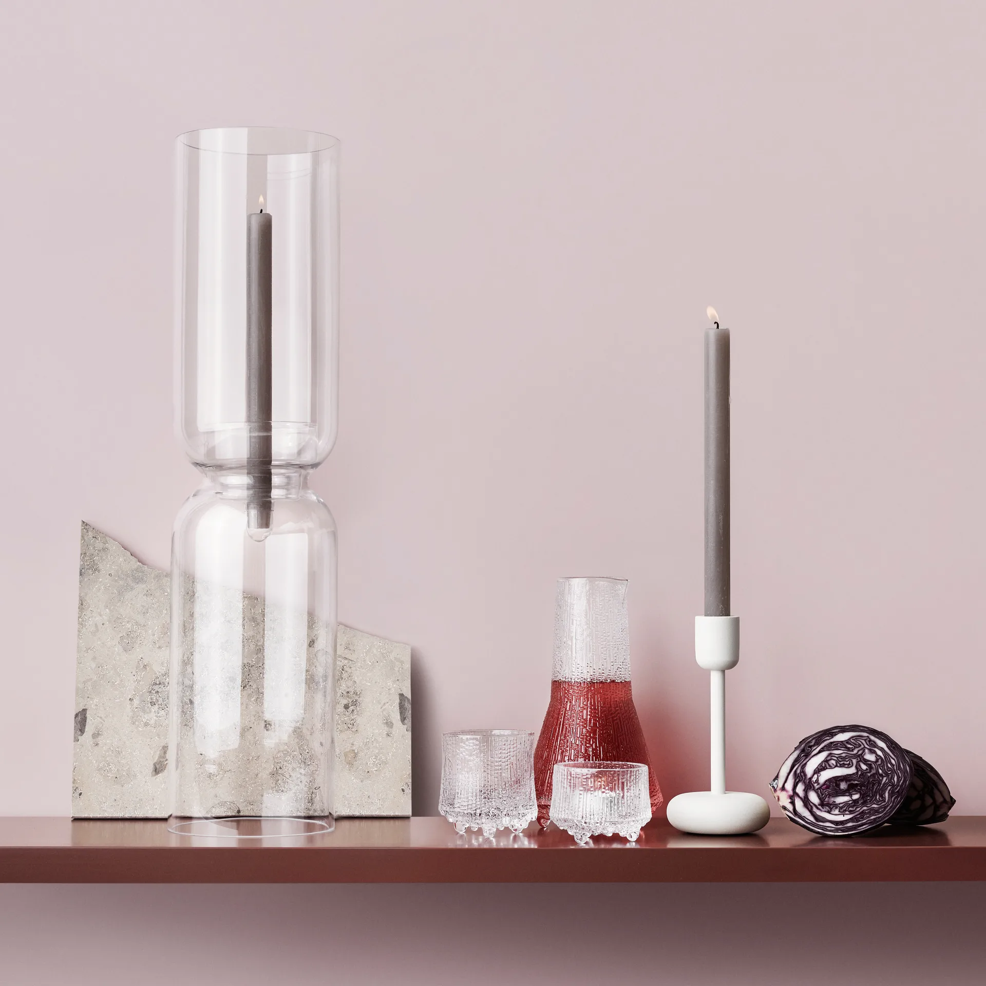 Lantern ljuslykta 60 cm, Klar Iittala