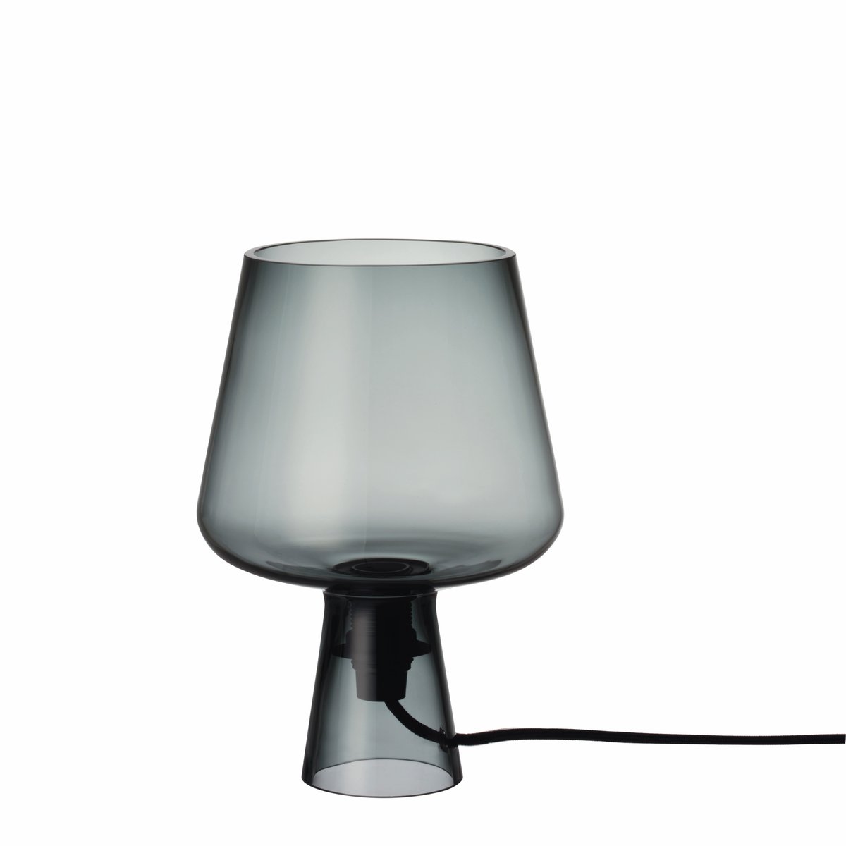 Iittala Leimu bordslampa 24 cm grå | Skandinavisk Design | Bordslampor | Grå