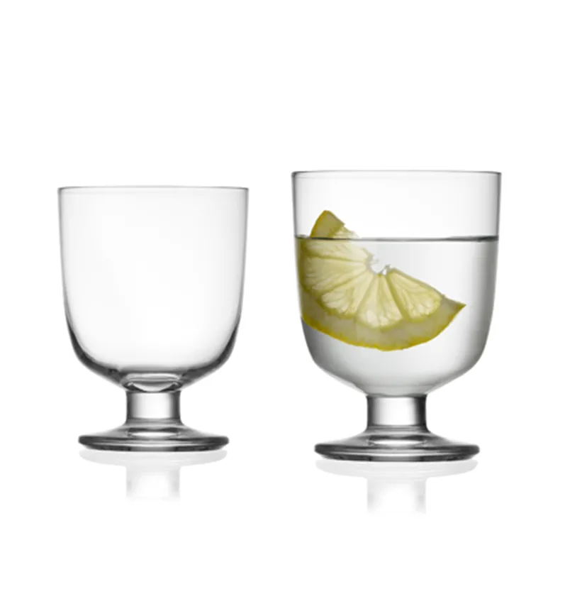 Iittala Lempi glas klar 2-pack 34 cl | Skandinavisk Design | Dricksglas | Transparent
