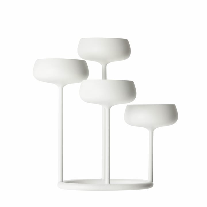 Nappula kandelaber - vit - Iittala
