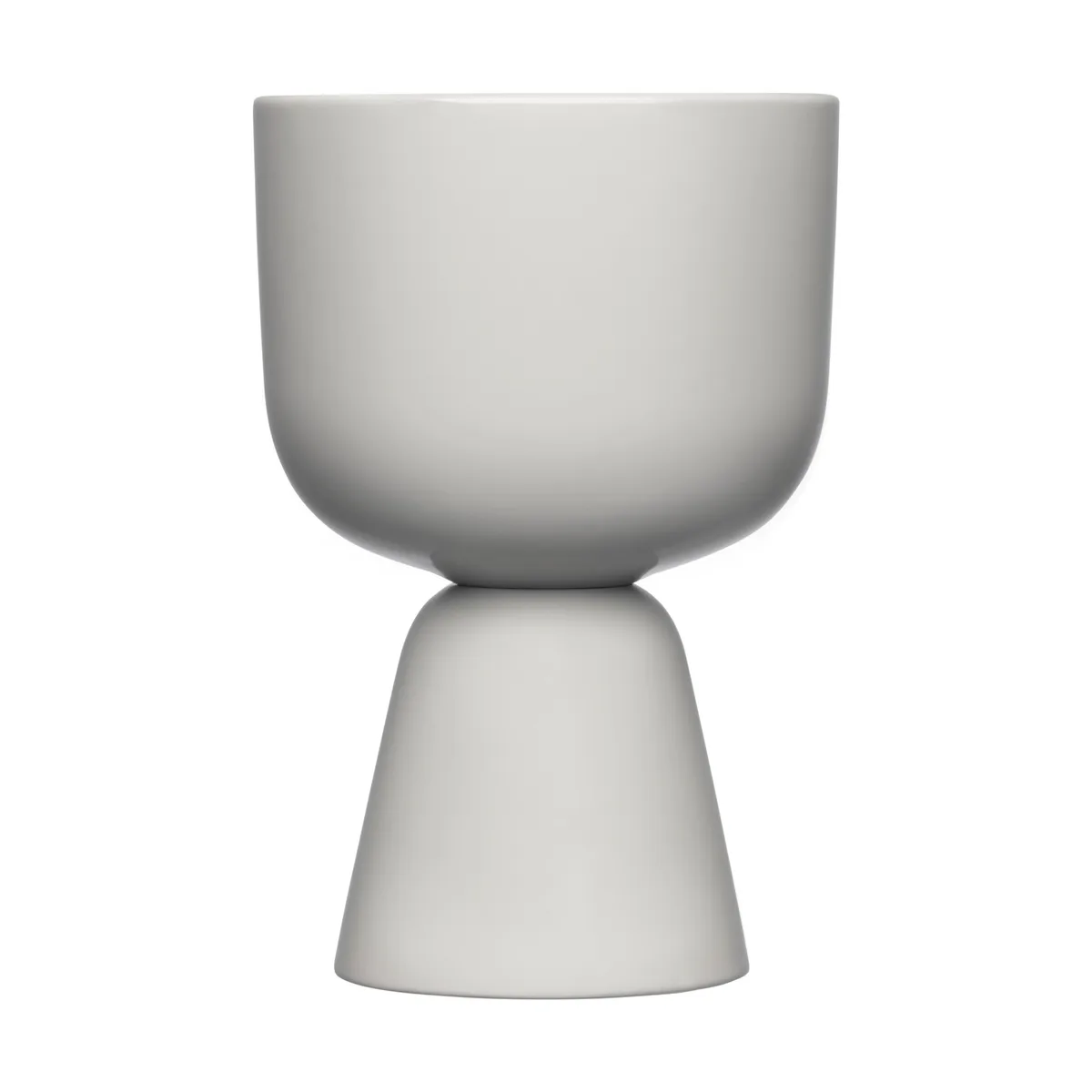 Iittala Nappula kruka Ø12,5 cm h19 cm Ljusgrå