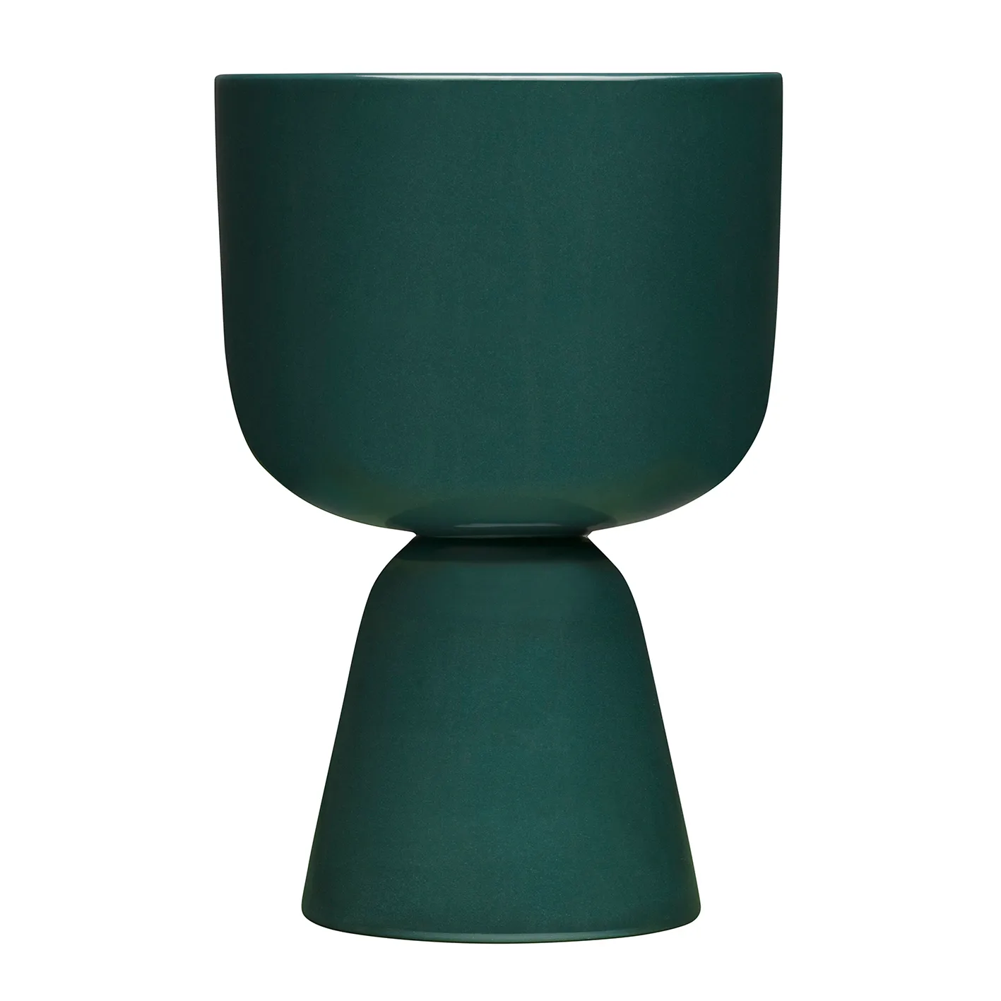 Nappula kruka Ø15,5 cm h23 cm, Mörkgrön Iittala