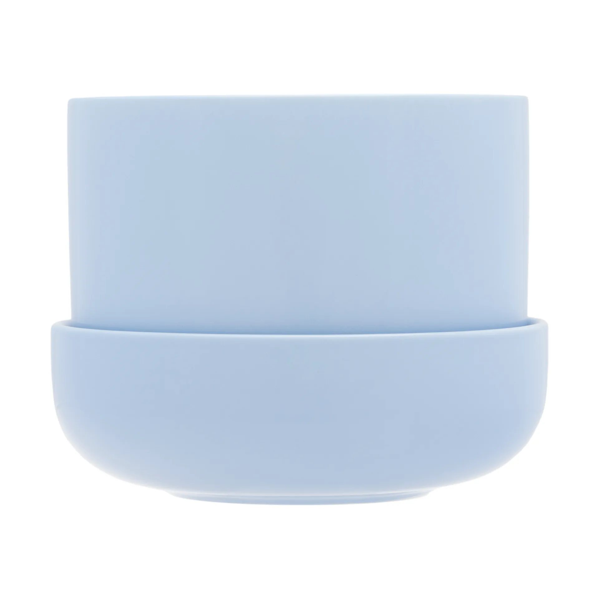 Nappula kruka med fat Ø17 cm h13 cm, Aqua Iittala