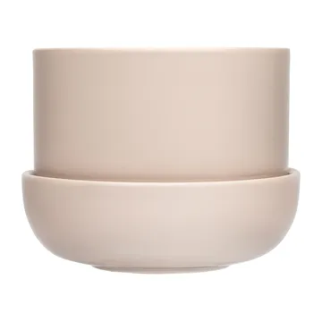 Nappula kruka med fat Ø17 cm h13 cm - Beige - Iittala
