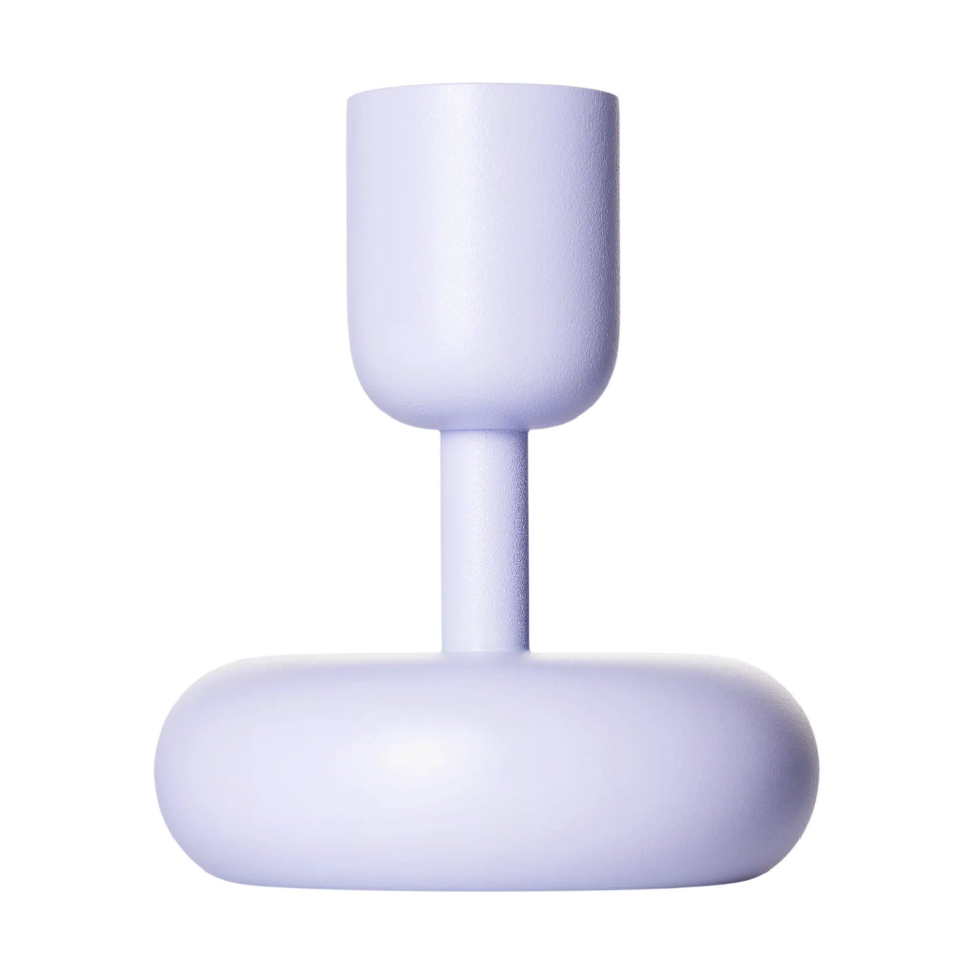 Nappula ljusstake ljus lila, 107 mm Iittala