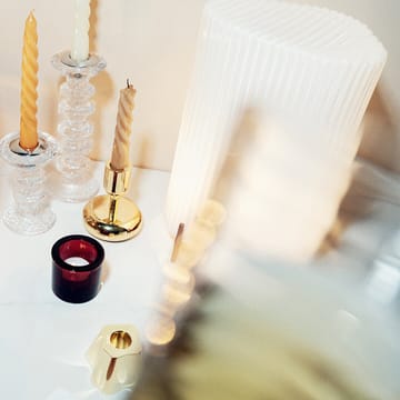 Nappula ljusstake mässing - liten 107 mm - Iittala