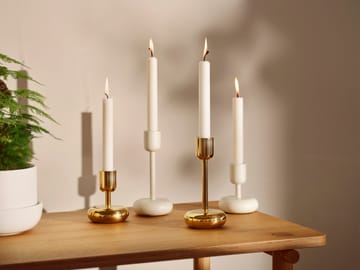 Nappula ljusstake mässing - liten 107 mm - Iittala