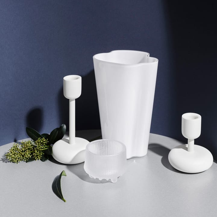 Nappula ljusstake set - Vit - Iittala