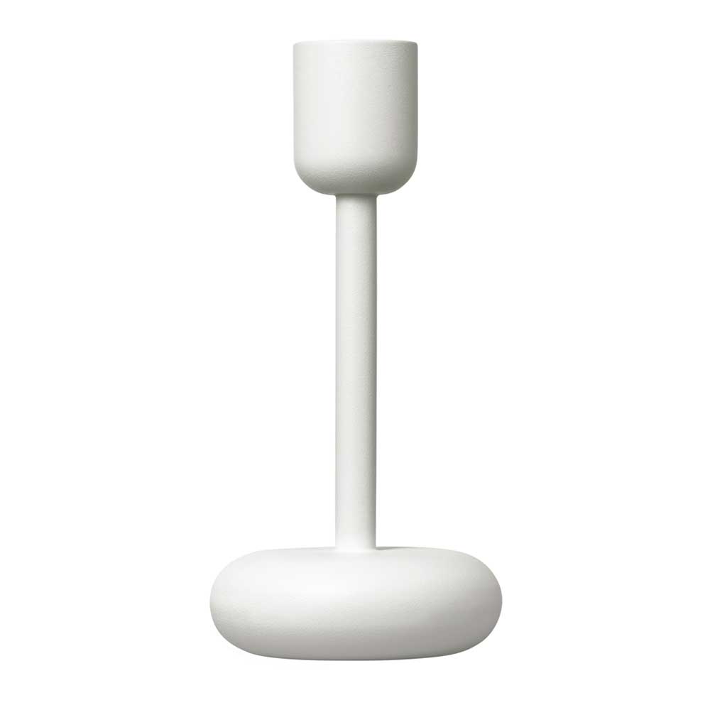 Iittala Nappula ljusstake vit 183 mm | Skandinavisk Design | Ljusstakar | Vit