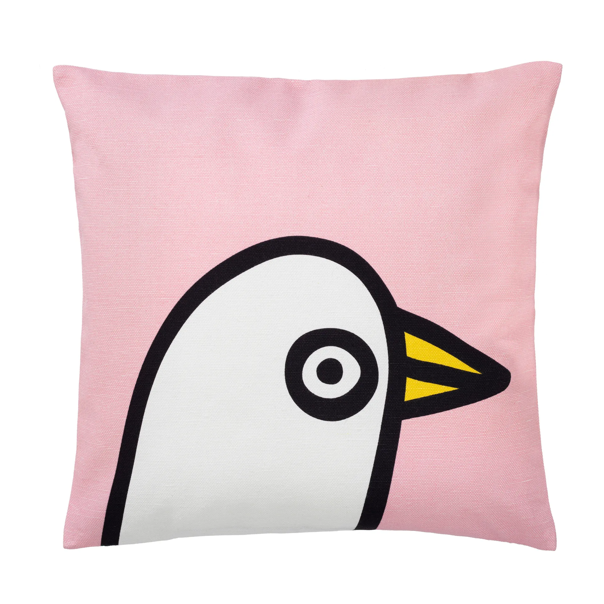 Oiva Toikka Birdie kuddfodral 47x47 cm, Rosa Iittala