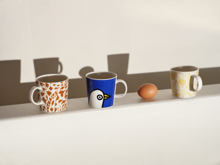 Oiva Toikka Birdie mugg 30 cl, Blå Iittala