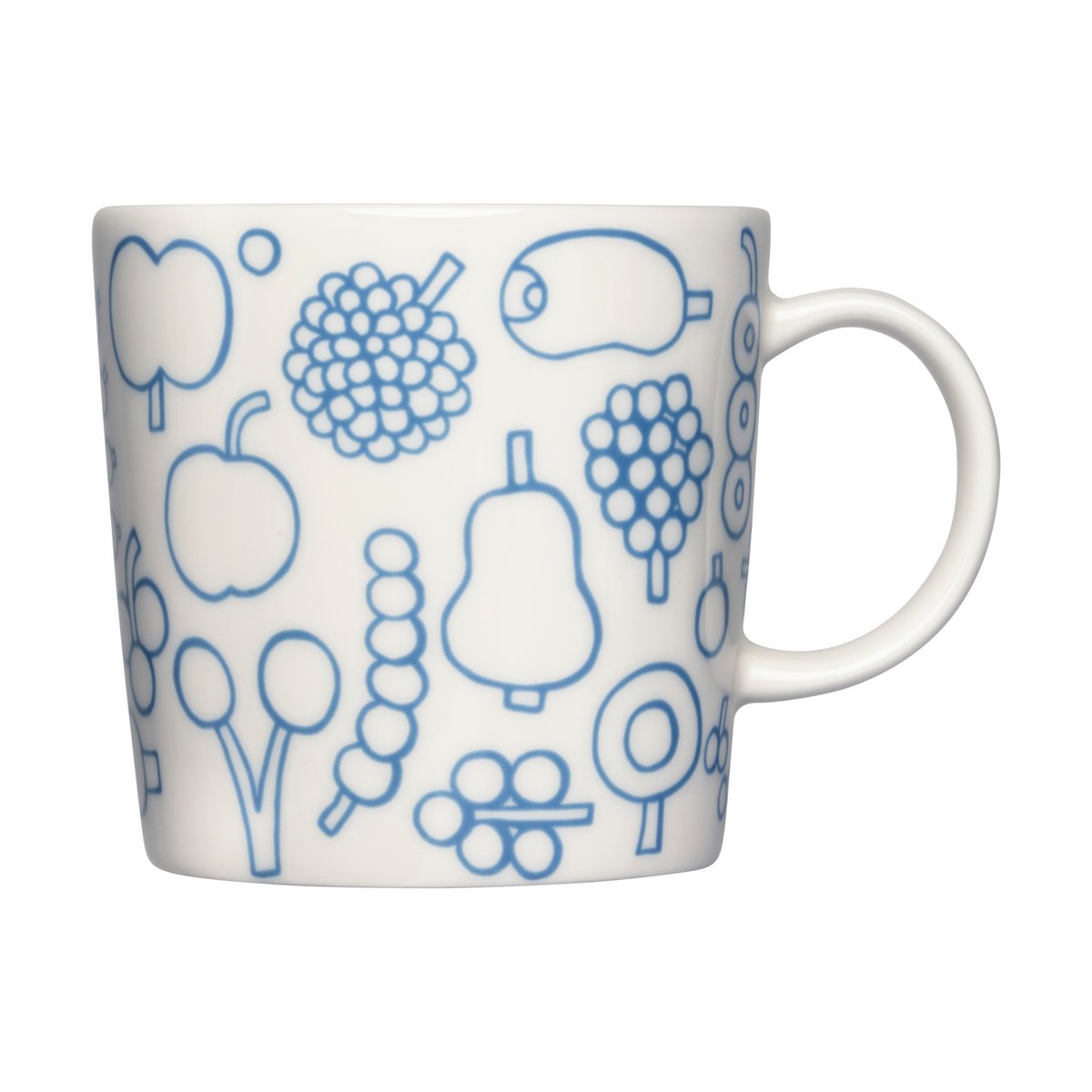 Iittala Oiva Toikka Frutta mugg 30 cl Ljusblå | Skandinavisk Design | Kaffekoppar | Blå
