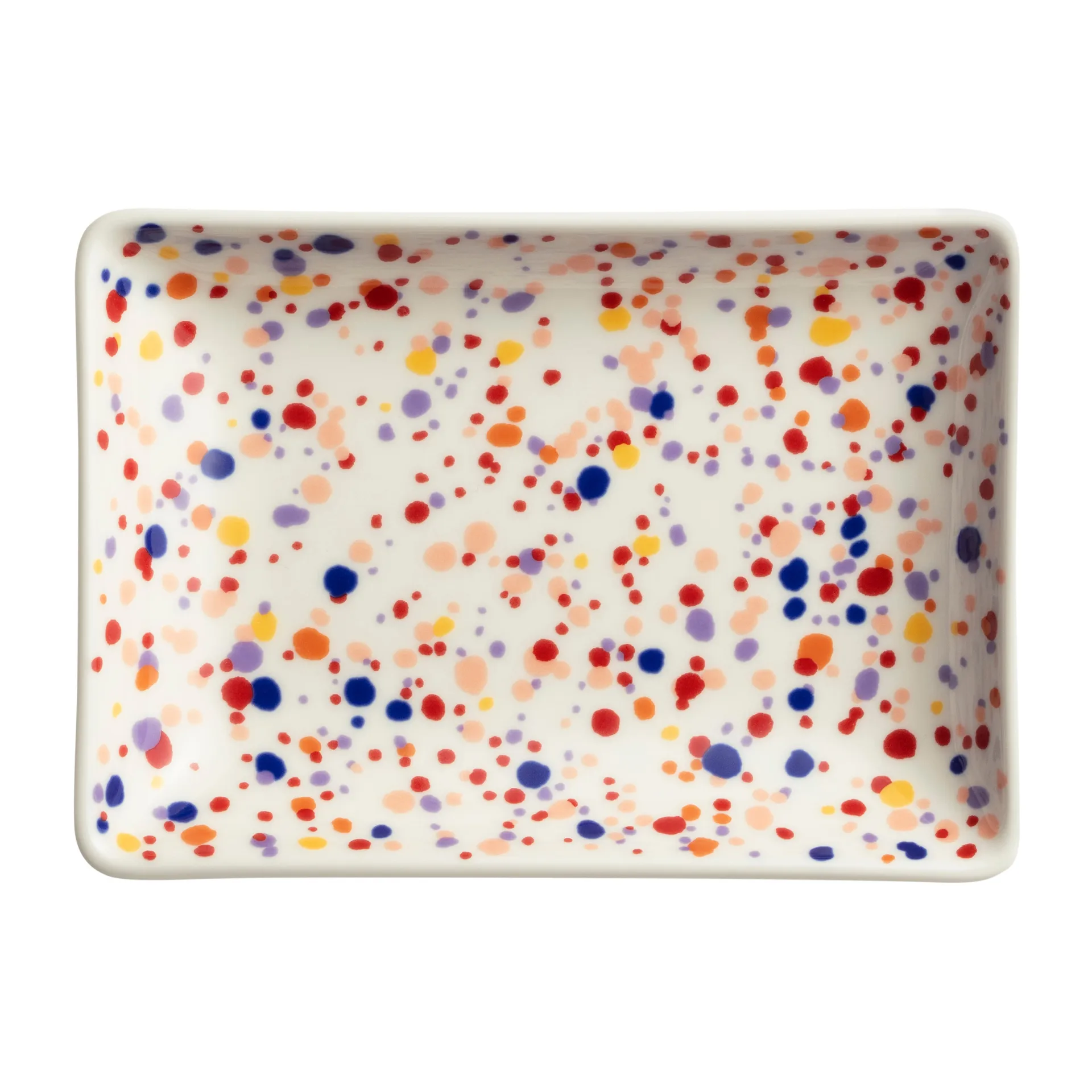 Oiva Toikka Helle A6 tallrik 10x15 cm, Ametist Iittala