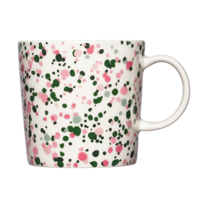 Oiva Toikka Helle mugg 30 cl - Rosa-grön - Iittala