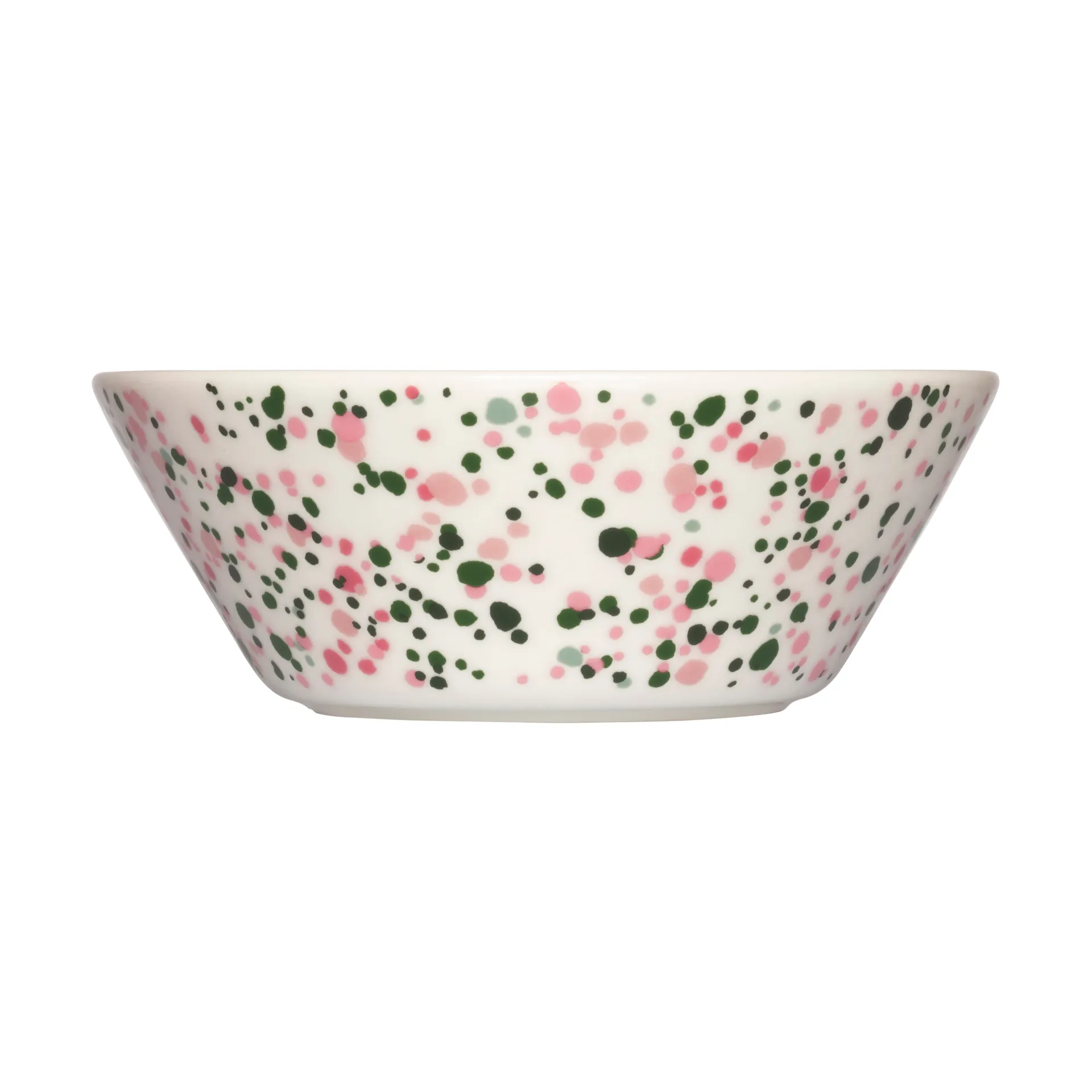 Oiva Toikka Helle skål Ø15 cm, Rosa-grön Iittala