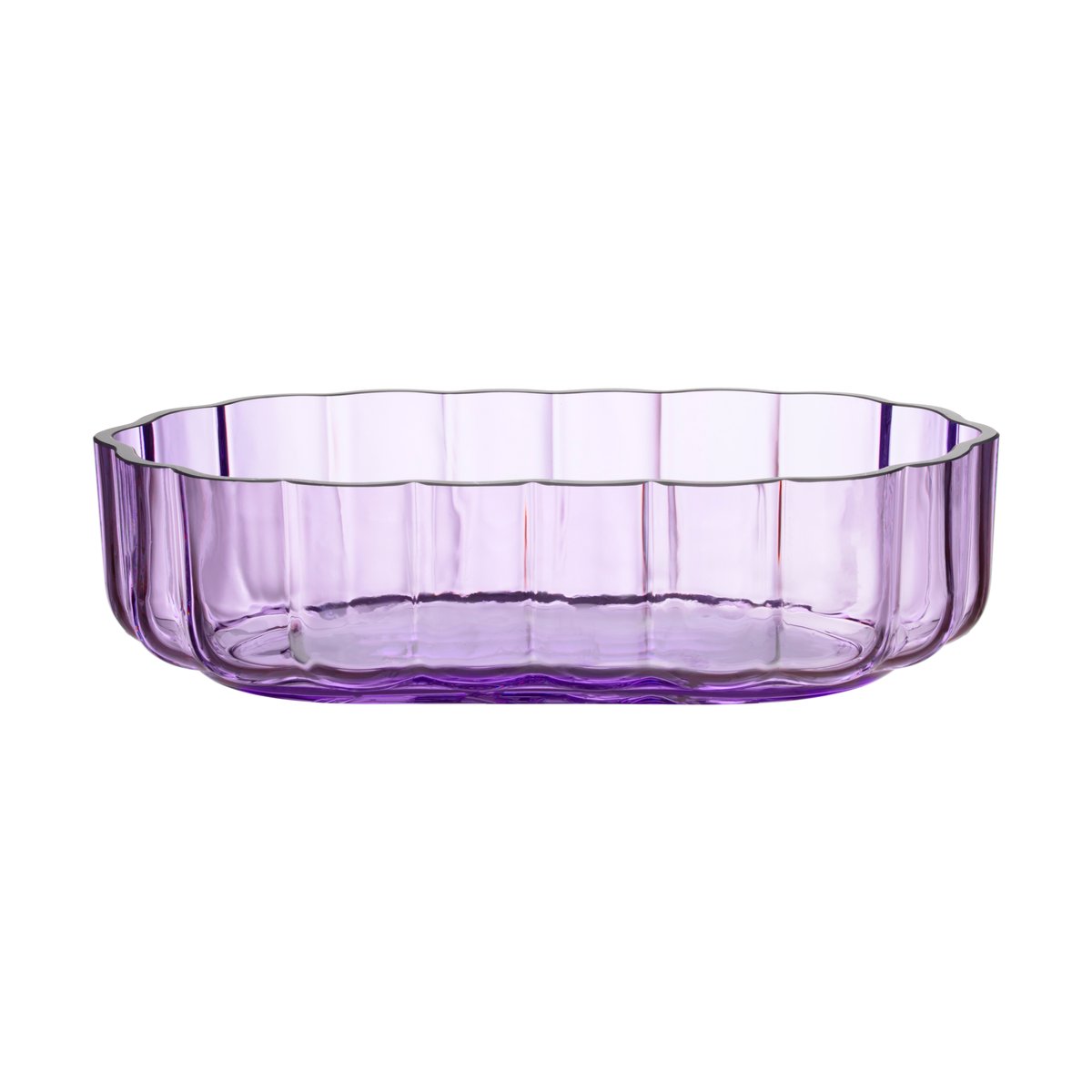 Iittala Play glasskål låg 50 mm Ljuslila | Skandinavisk Design | Dekorationsskålar | Lila