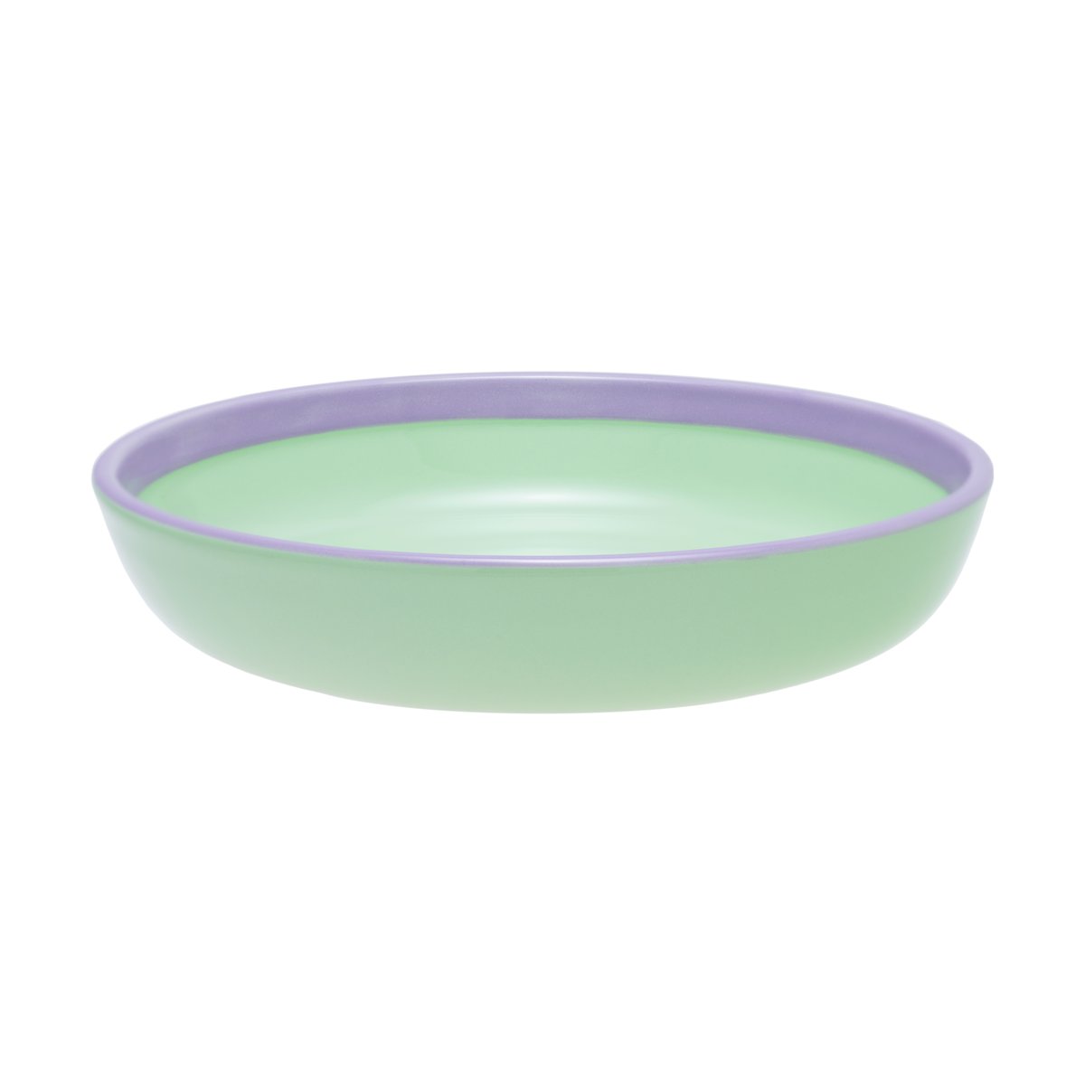 Iittala Play skål/tallrik 22 cm Mint-Lila | Skandinavisk Design | Mattallrikar | Rosa