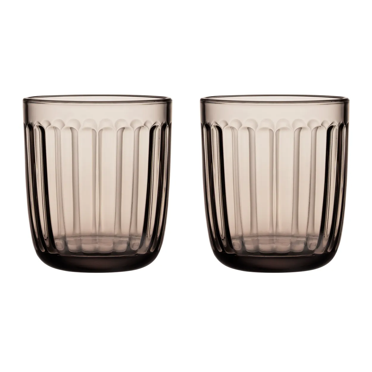 Iittala Raami dricksglas 26 cl 2-pack Linne | Skandinavisk Design | Dricksglas | Beige