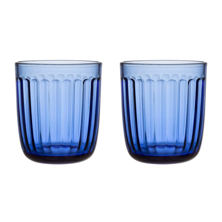 Raami dricksglas 26 cl 2-pack - Ultramarinblå - Iittala