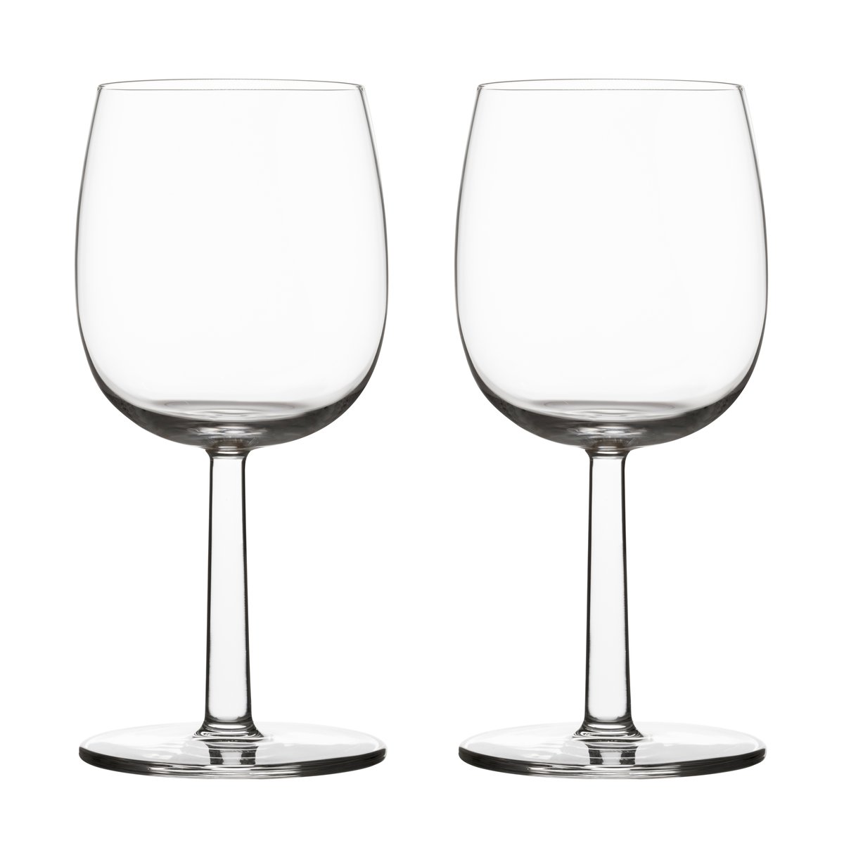 Iittala Raami rödvinsglas 28 cl 2-pack | Skandinavisk Design | Vinglas | Transparent