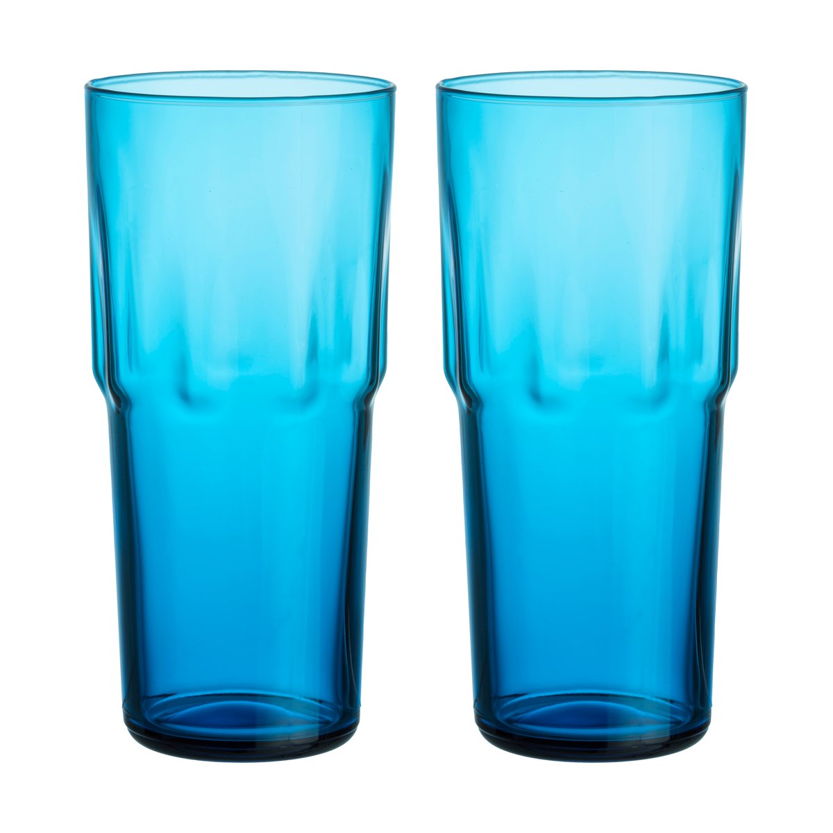 Iittala Solare dricksglas högt 39 cl 2-pack Elektrisk blå