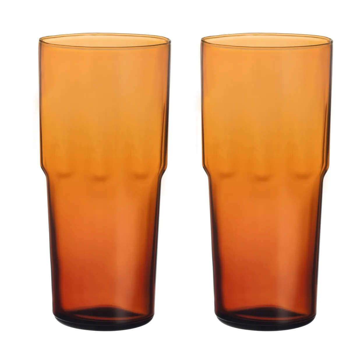 Iittala Solare dricksglas högt 39 cl 2-pack Koppar | Skandinavisk Design | Dricksglas | Guldfärgad