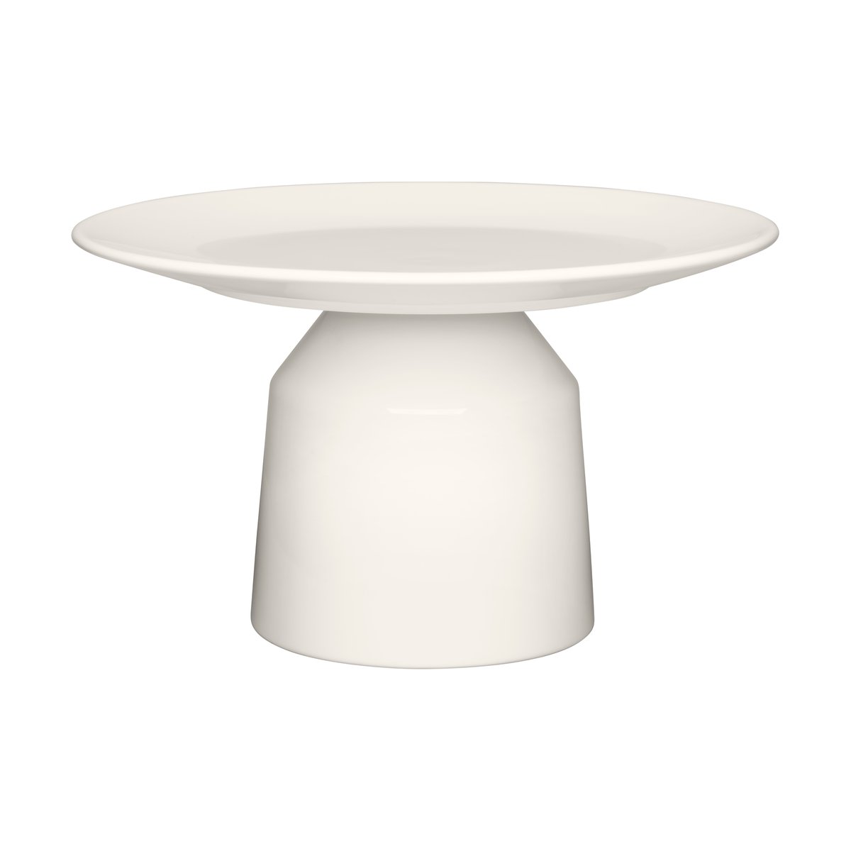 Iittala Solare serveringsfat högt 14x24 cm Vit | Skandinavisk Design | Serveringsfat & Uppläggningsfat | Vit