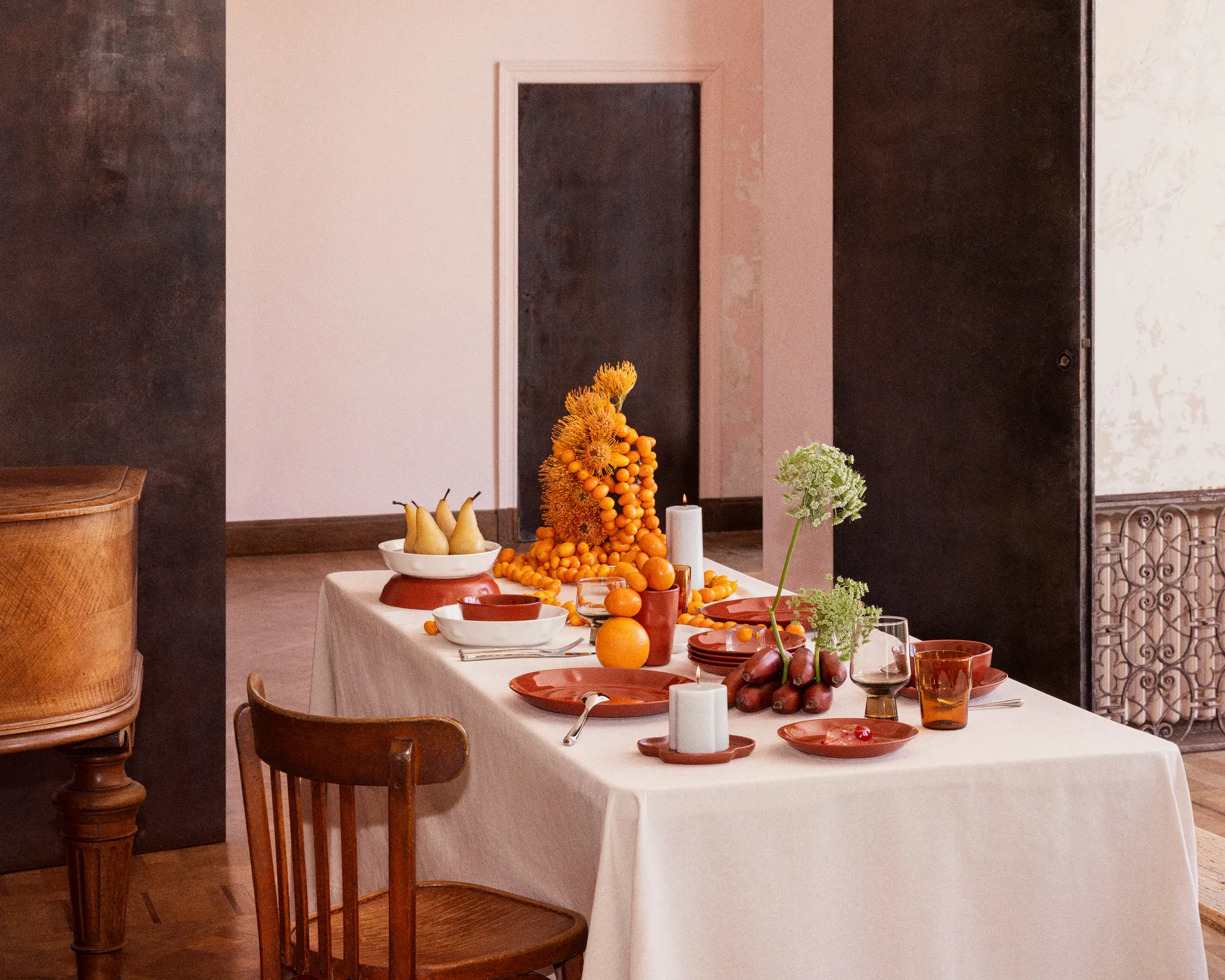 Solare serveringsskål 2,3 L, Terracotta Iittala