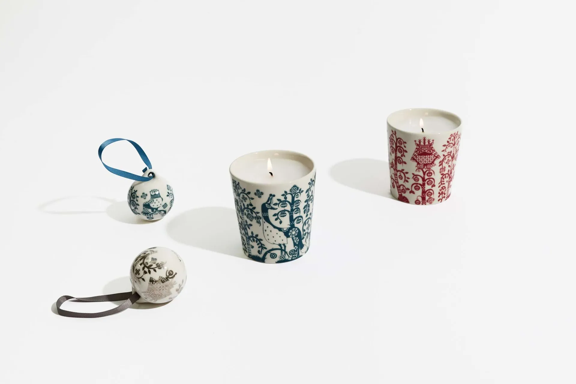 Taika ljus, Stålblå, 9 cm Iittala