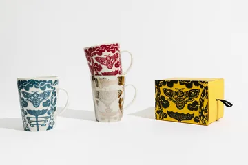 Taika mugg 40 cl presentförpackning - Uni spegel - Iittala