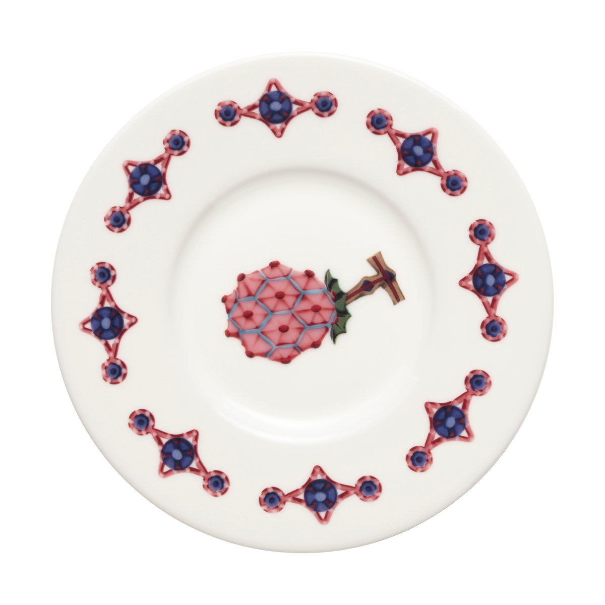 Iittala Taika Sato fat 16 cm Vit-flerfärgad | Skandinavisk Design | Kaffefat & Tefat | Multi