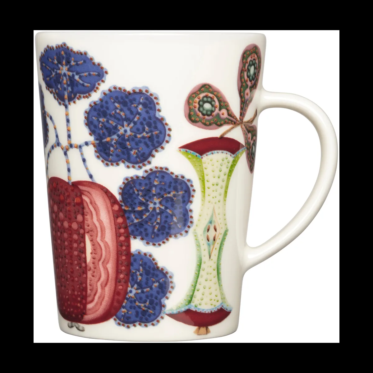 Iittala Taika Sato mugg 30 cl Vit-flerfärgad