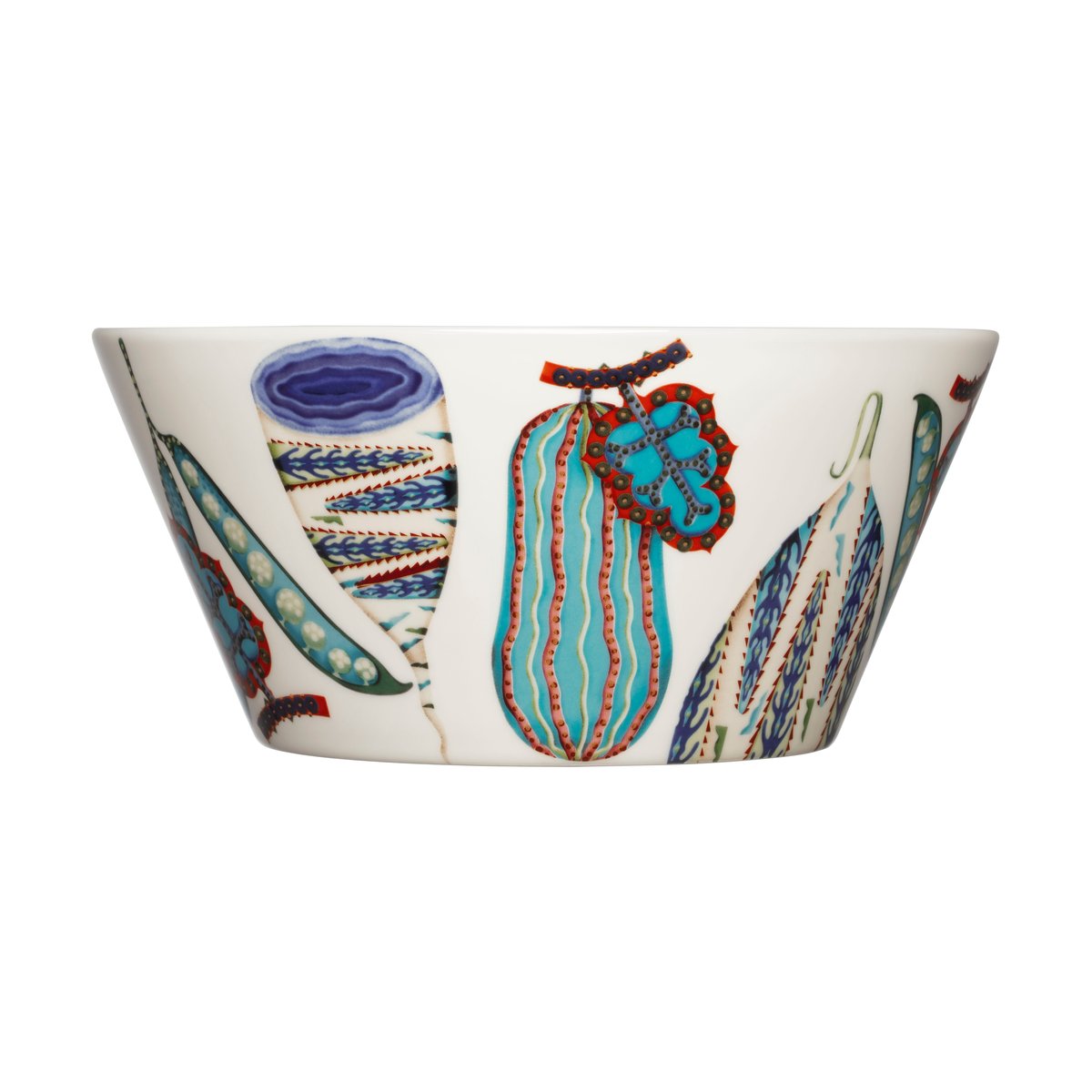 Iittala Taika Sato skål 2,8 l Vit-flerfärgad | Skandinavisk Design | Serveringsskålar | Multi