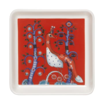 Taika tallrik 12x12 cm - Röd - Iittala