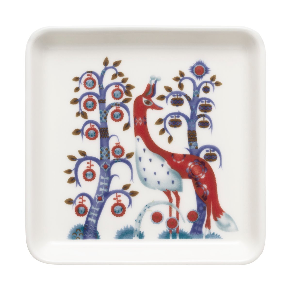 Iittala Taika tallrik 12x12 cm Vit | Skandinavisk Design | Mattallrikar | Vit