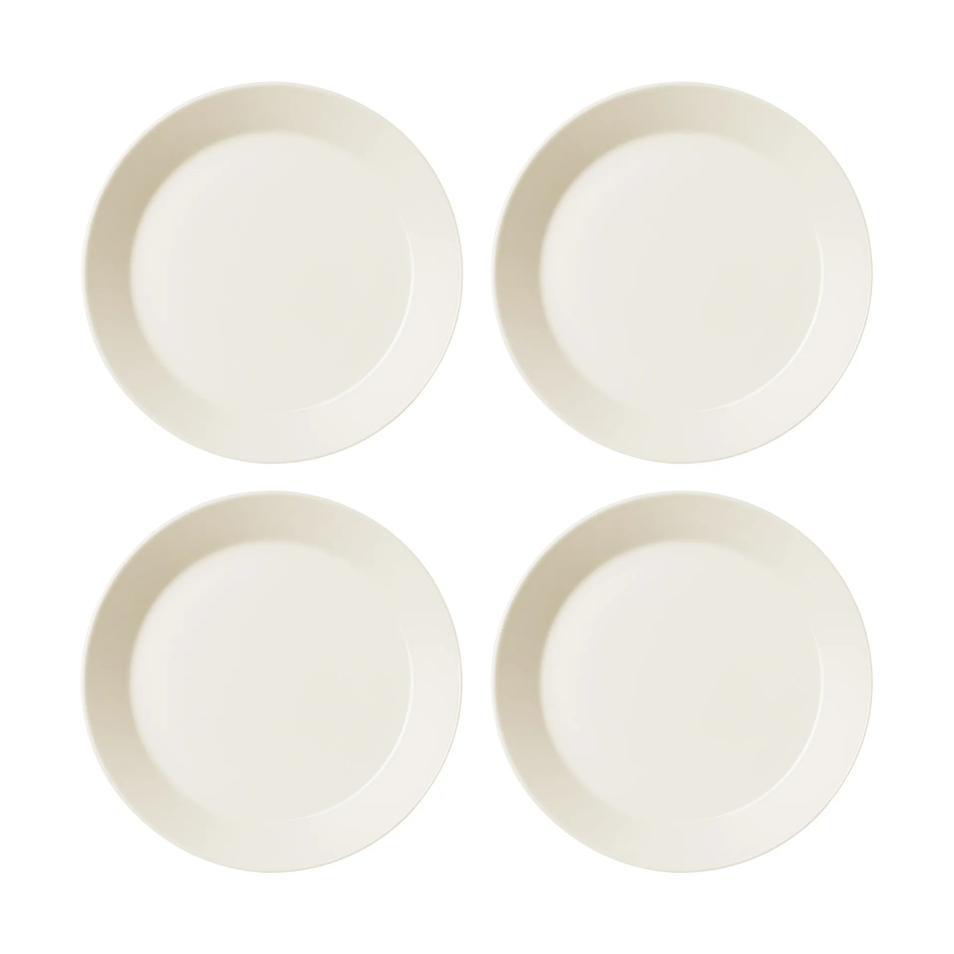 Teema assiett Ø21 cm 4-pack, Vit Iittala