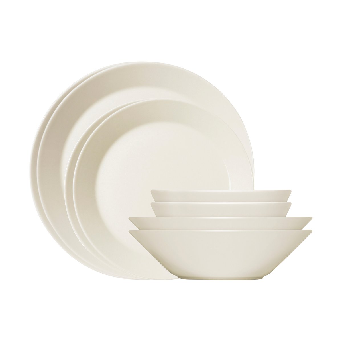 Iittala Teema startset 8 delar | Skandinavisk Design | Serviser & Startset | Vit