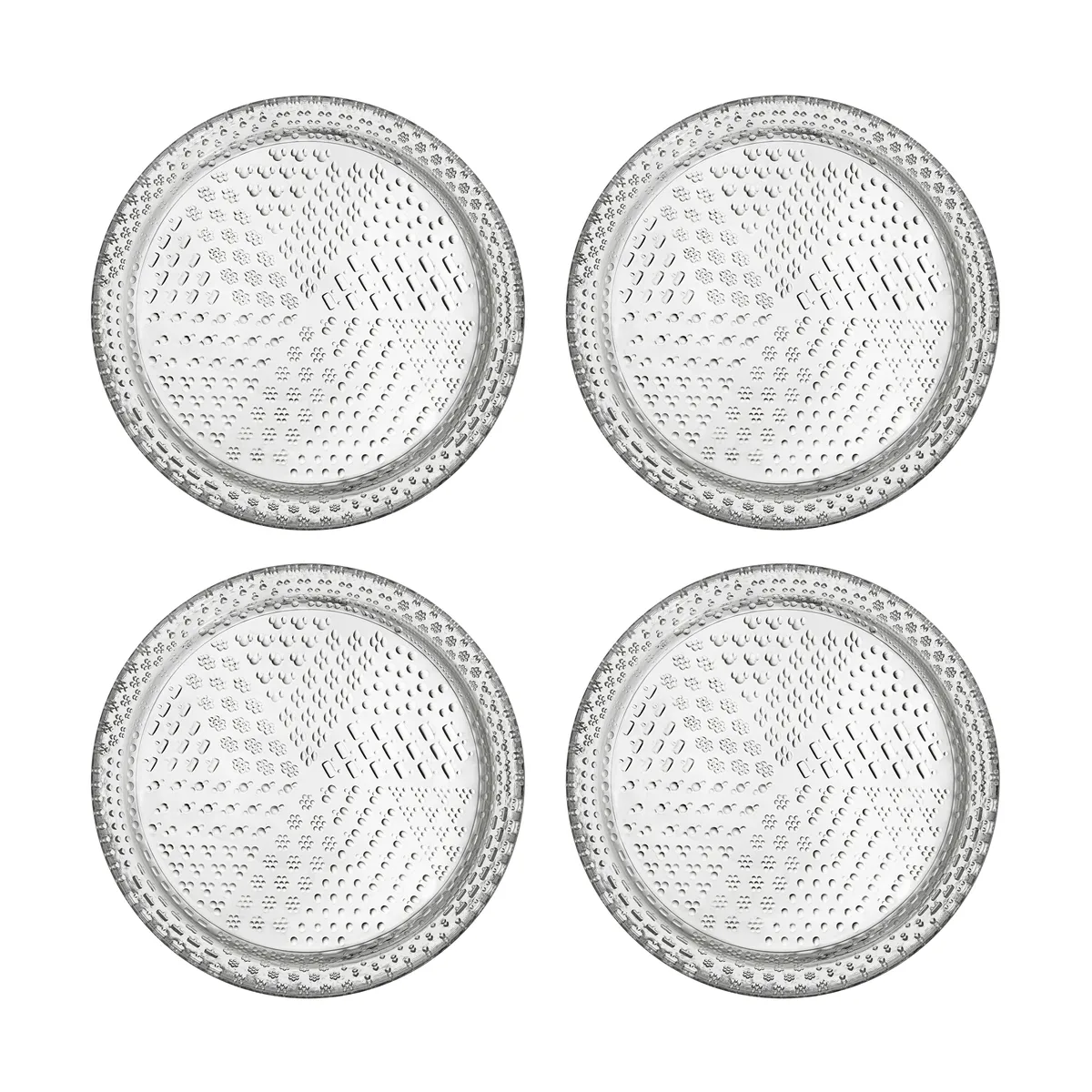 Iittala Tundra assiett Ø15 cm 4-pack Klar